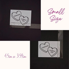 BTS Borahae Candy Hearts Vinyl Decal (19 Colors to Choose From!)