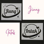 P1Harmony Planet Vinyl Decals
