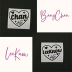 SKZ Heart Vinyl Decals