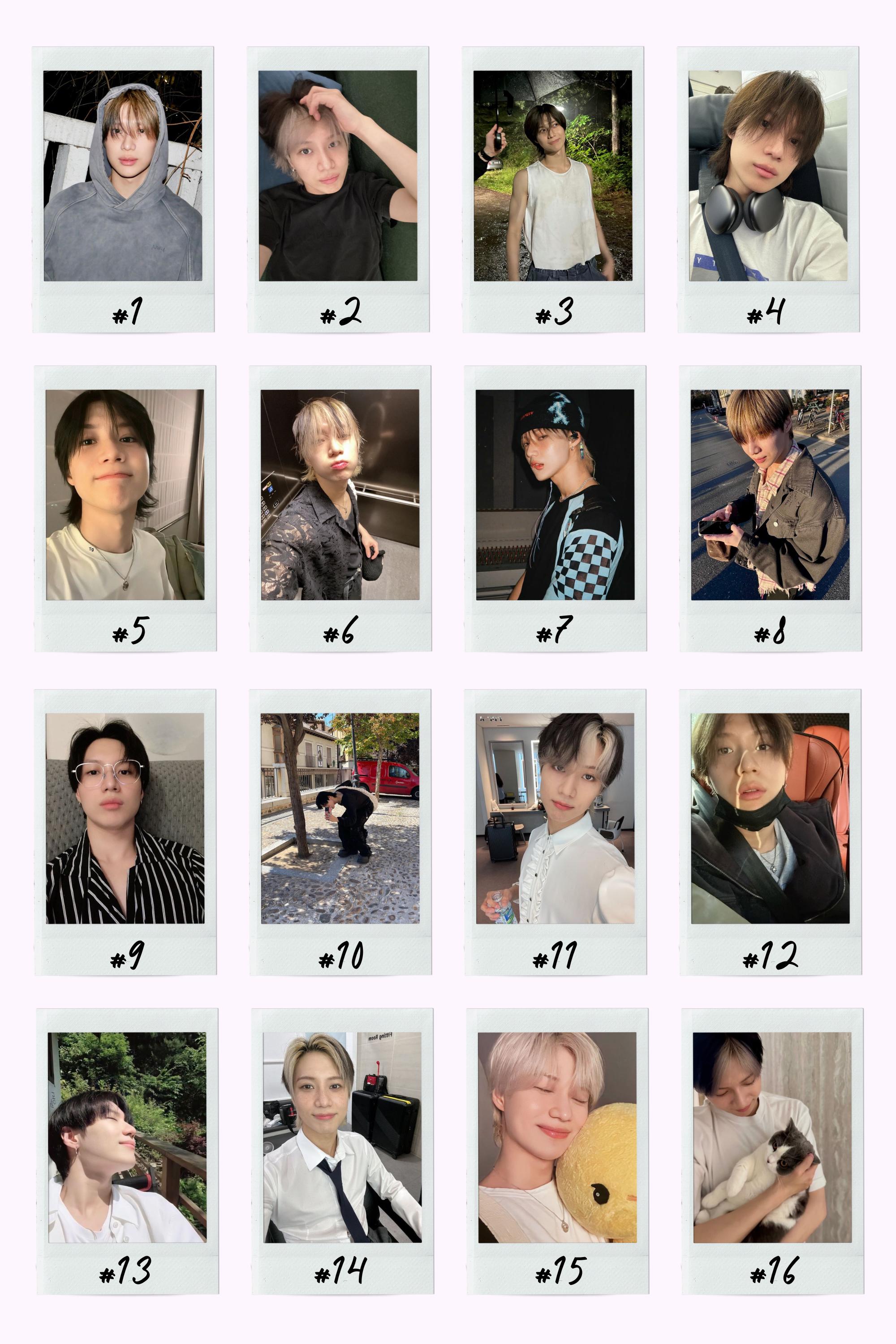 SHINee Boyfriend Material Instant Photos