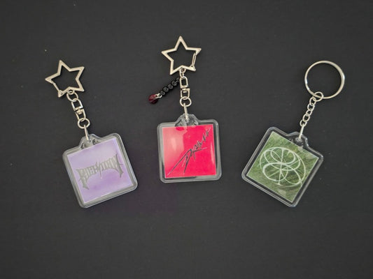 aespa Album Cover Keychains