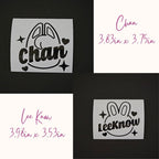 Stray Kids SKZOO Characters w/ Names Vinyl Decals