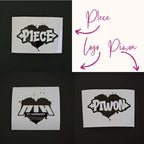 P1Harmony Graffiti Heart Vinyl Decals