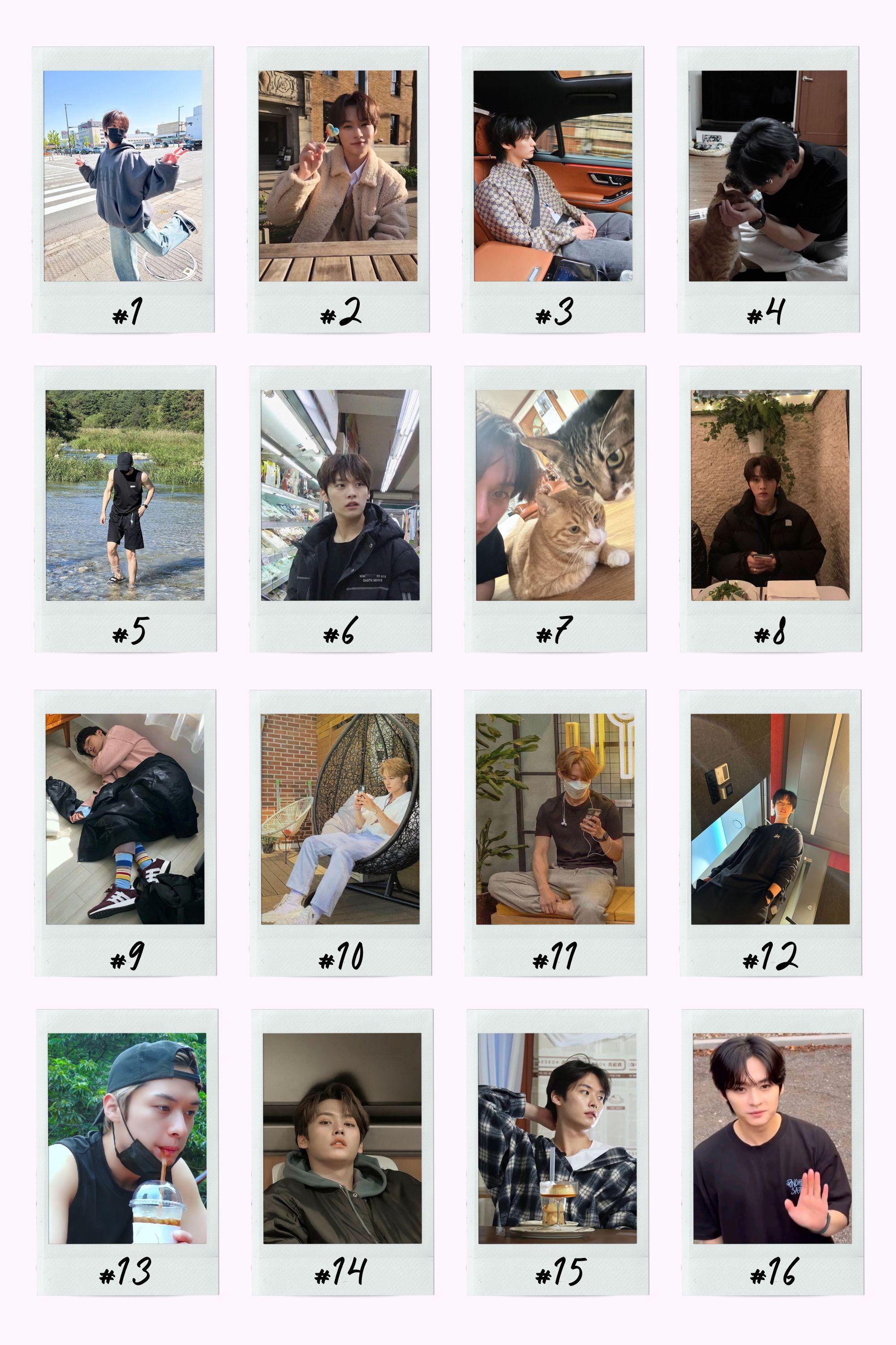 SKZ Boyfriend Material Instant Photos