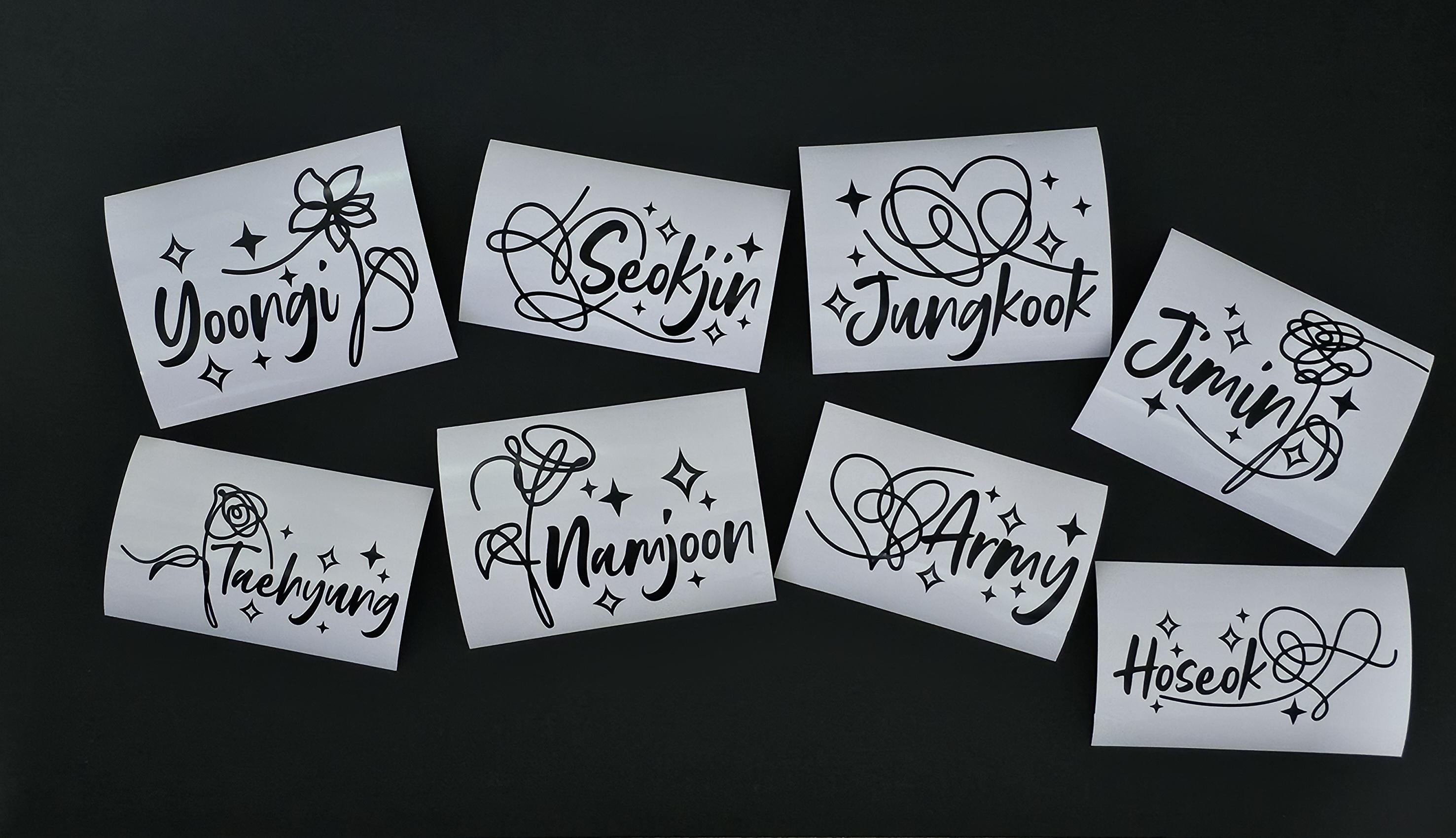 BTS Love Your Yourself Inspired Vinyl Decals