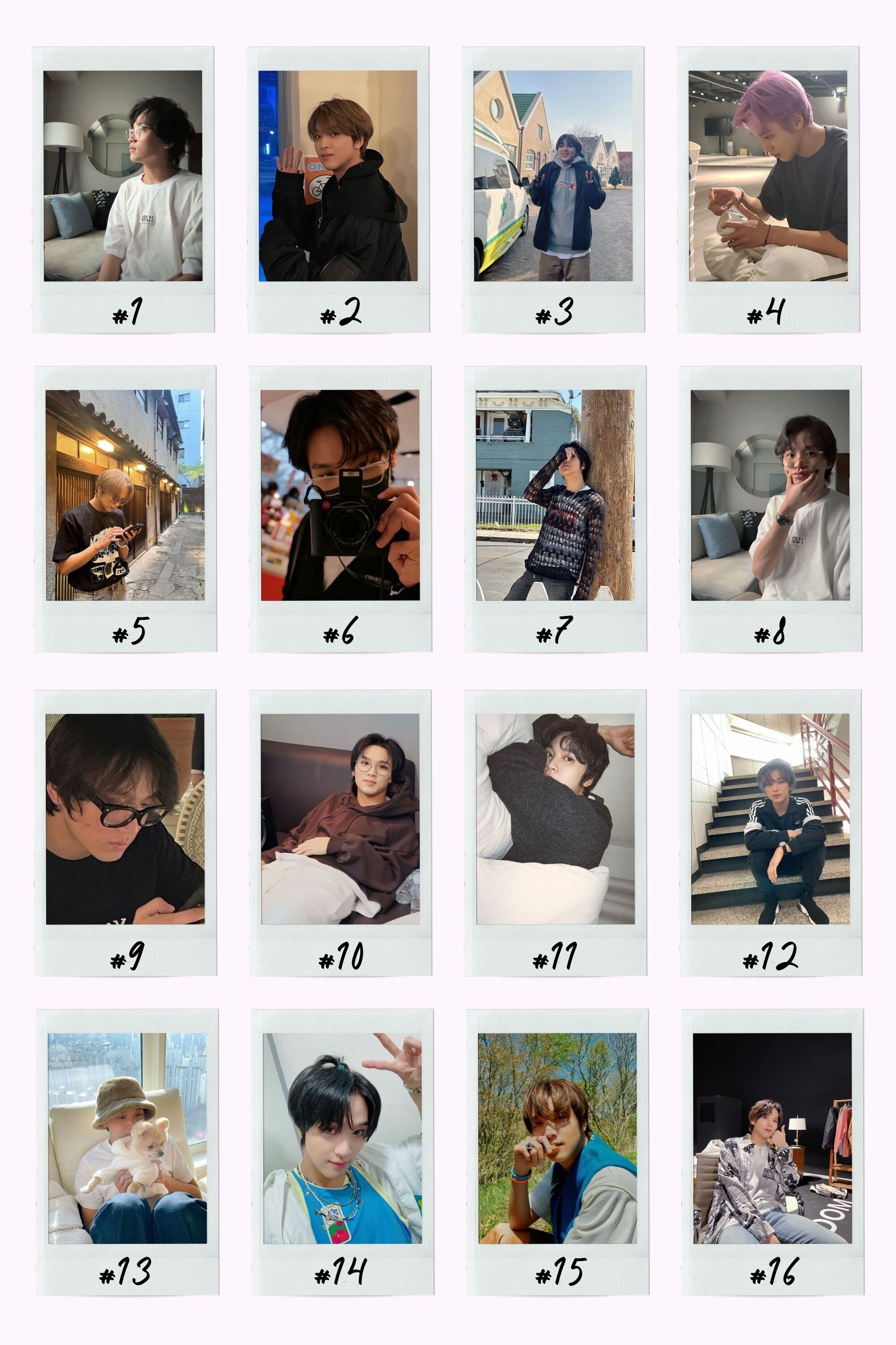 NCT Dream Boyfriend Material Instant Photos