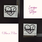 TXT Inspired Heart Vinyl Decals
