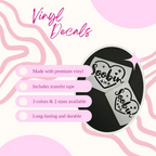 TXT Inspired Heart Vinyl Decals