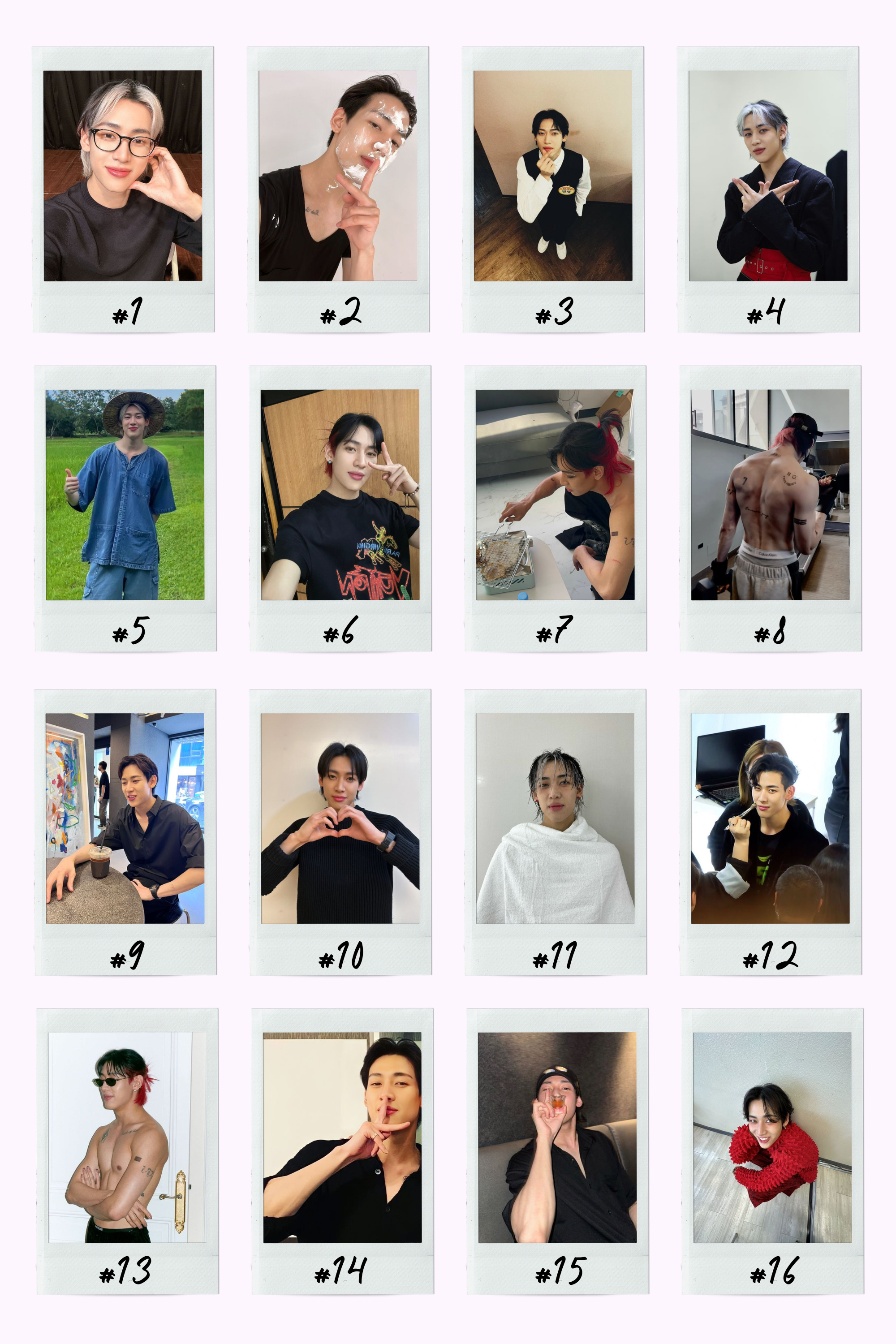 GOT7 Boyfriend Material Instant Photos