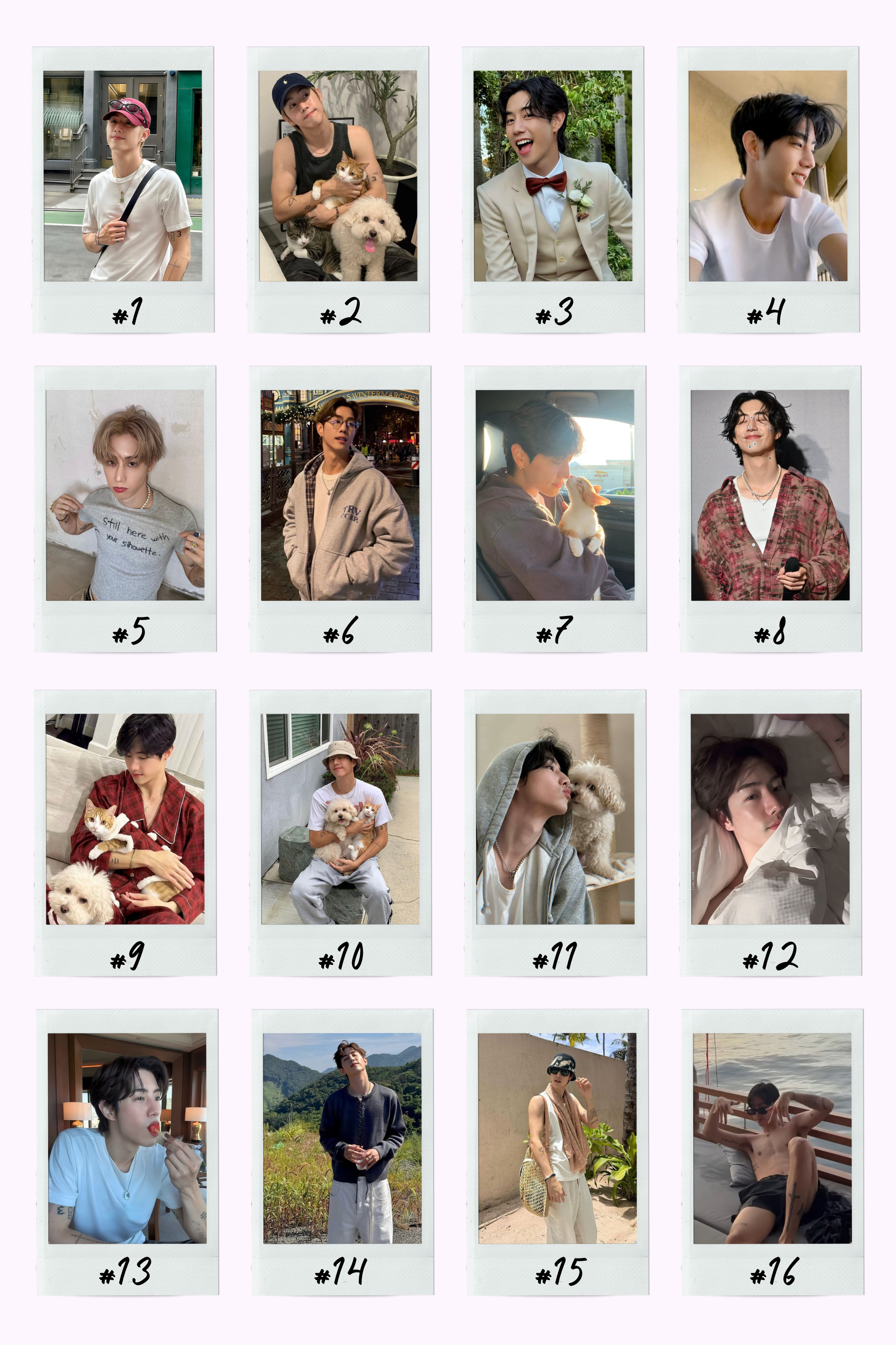 GOT7 Boyfriend Material Instant Photos