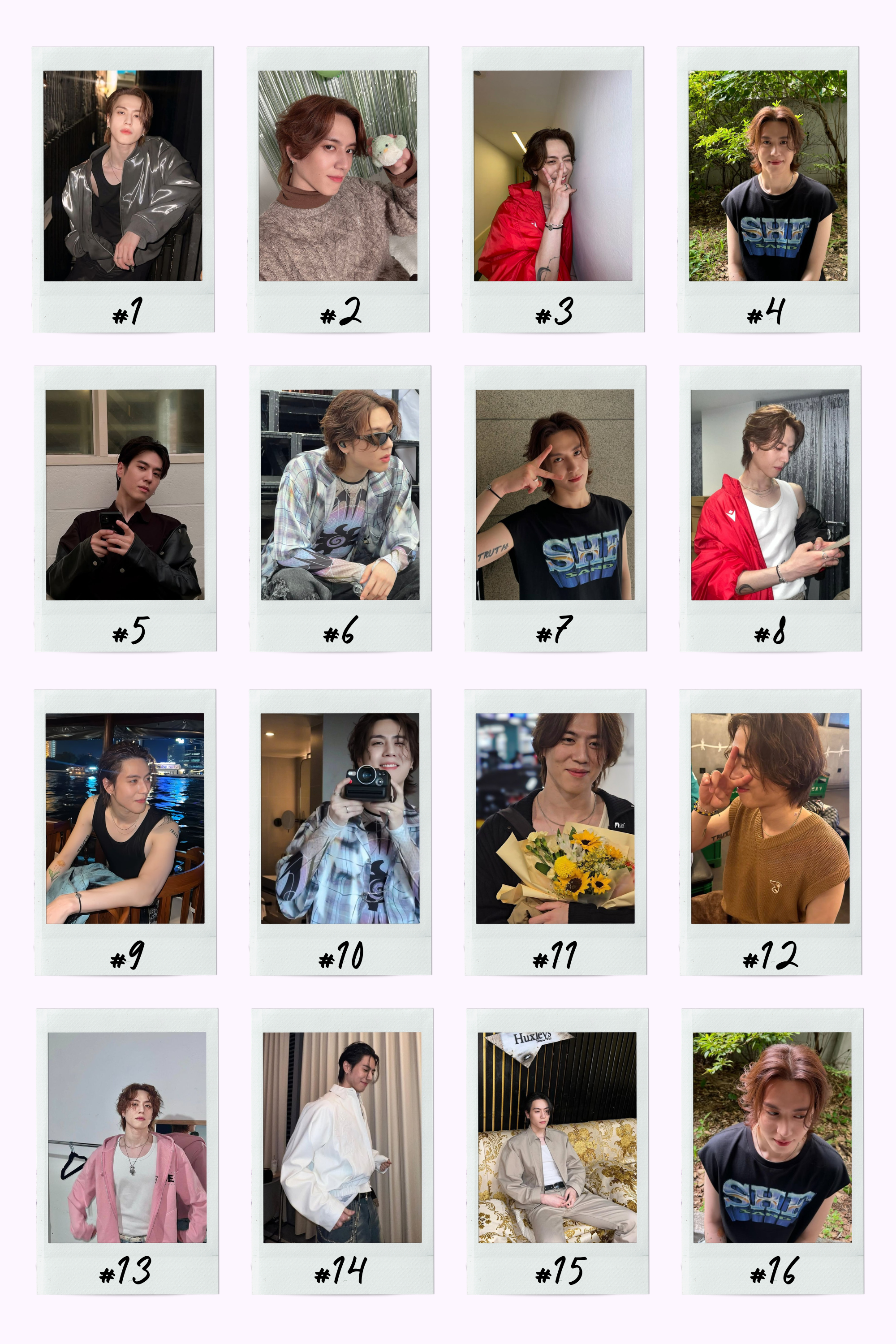 GOT7 Boyfriend Material Instant Photos