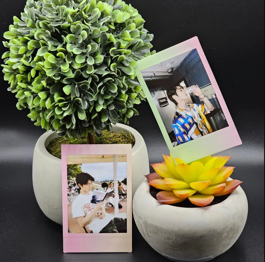 Kpop Male Soloist Boyfriend Instant Photos