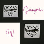 SKZ Heart Vinyl Decals