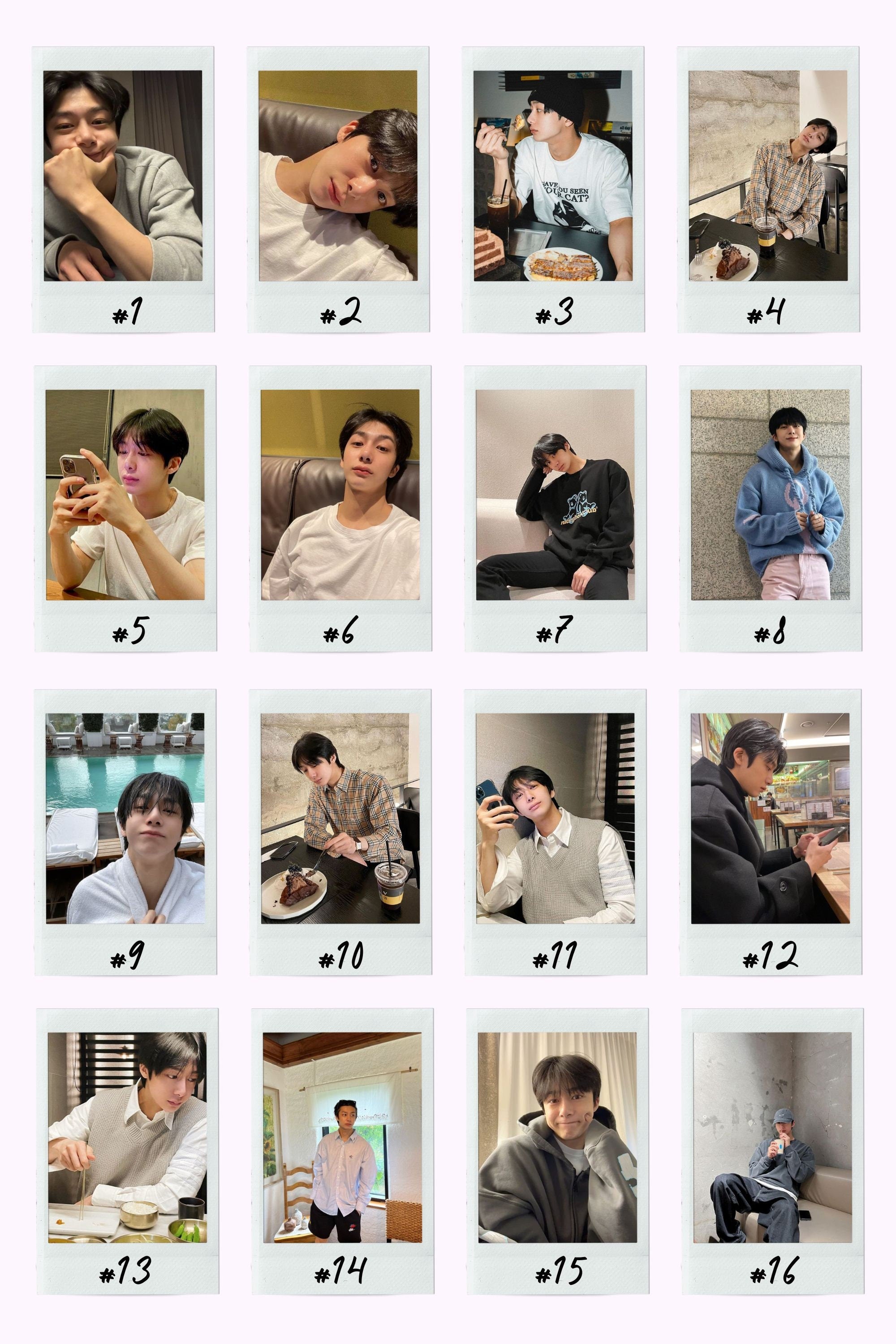 MonstaX Boyfriend Material Instant Photos