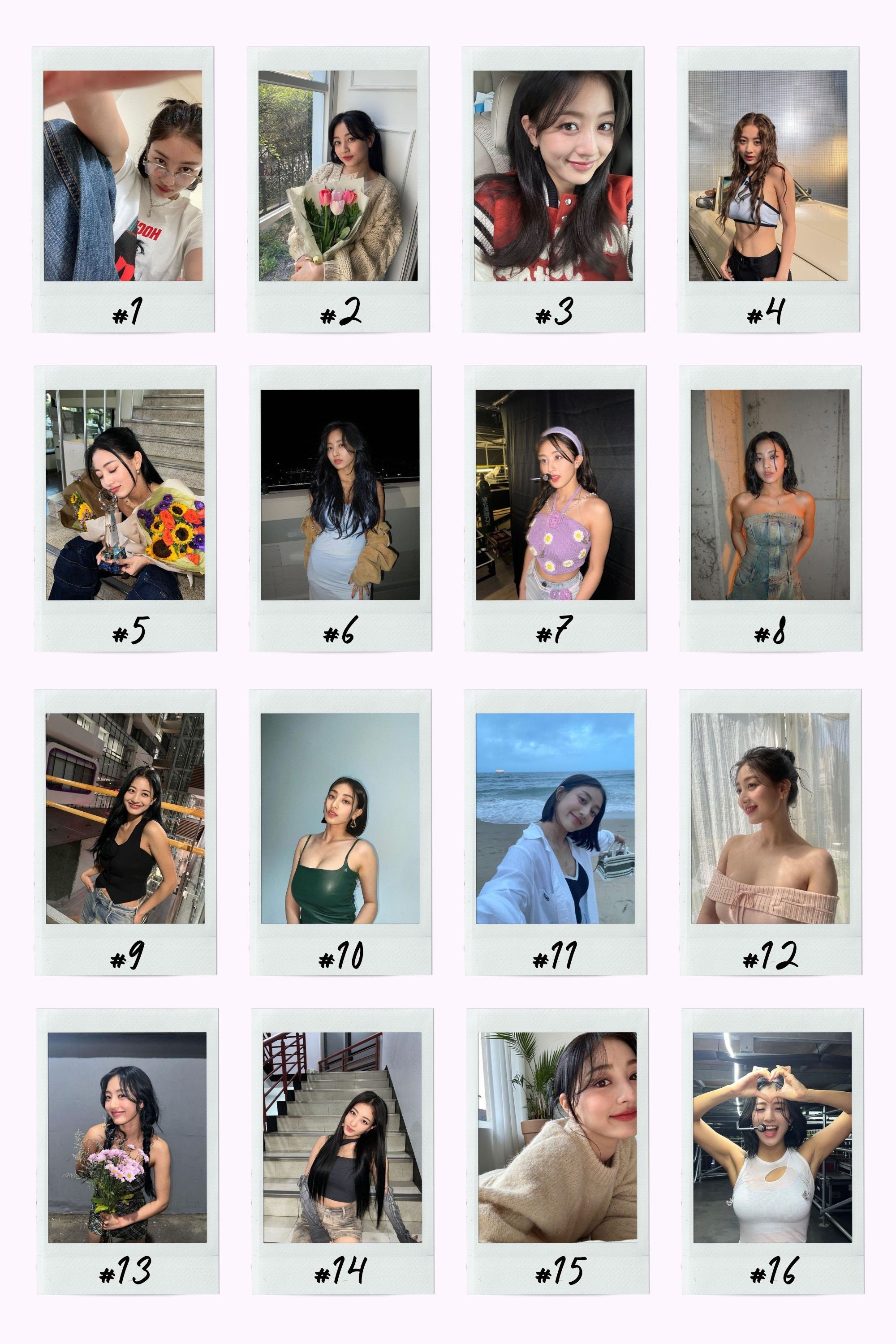 Twice Girlfriend Material Instant Photos