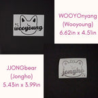 ATEEZ Aniteez Characters w/ Names Vinyl Decals