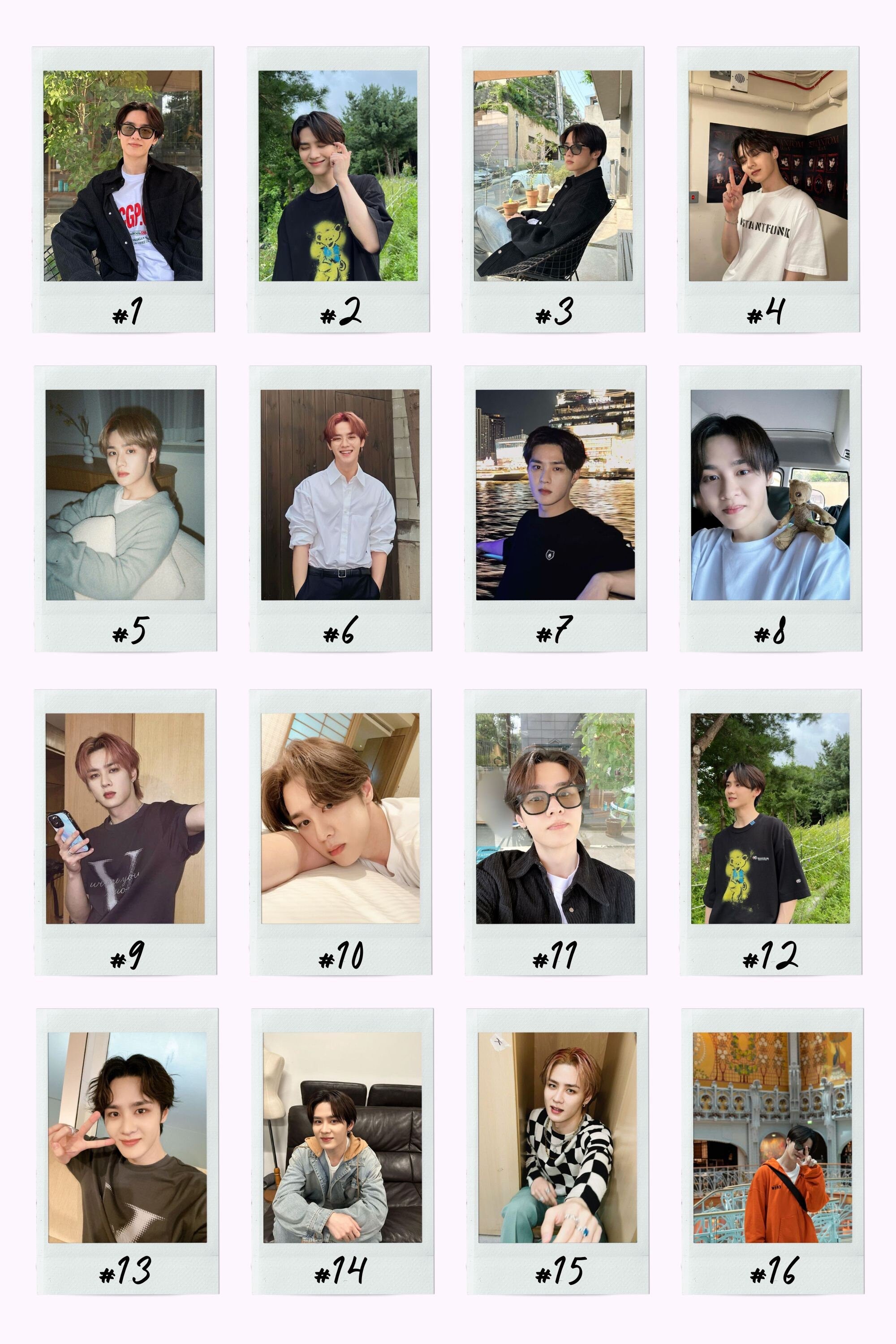 WayV Boyfriend Material Instant Photos