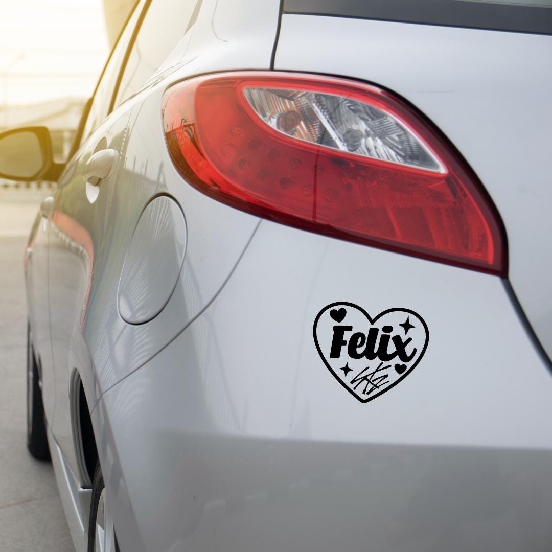 SKZ Heart Vinyl Decals