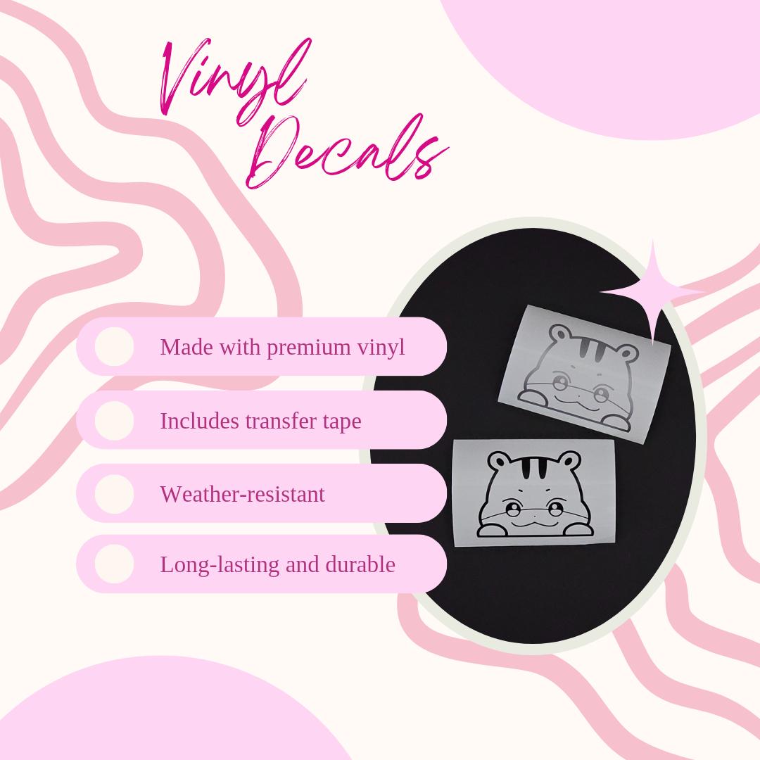 ATEEZ Aniteez Character Peeker Vinyl Decals