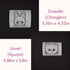 SKZOO Stray Kids Character Peeker Vinyl Decals