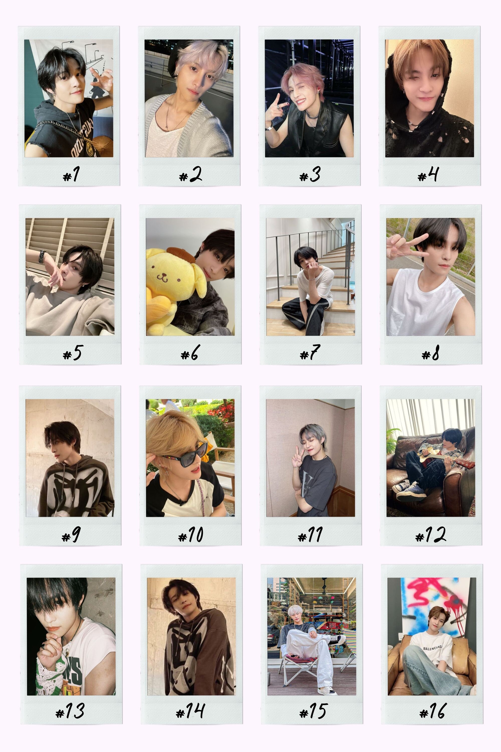 WayV Boyfriend Material Instant Photos
