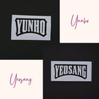 ATEEZ "Work" Style Name Vinyl Decals