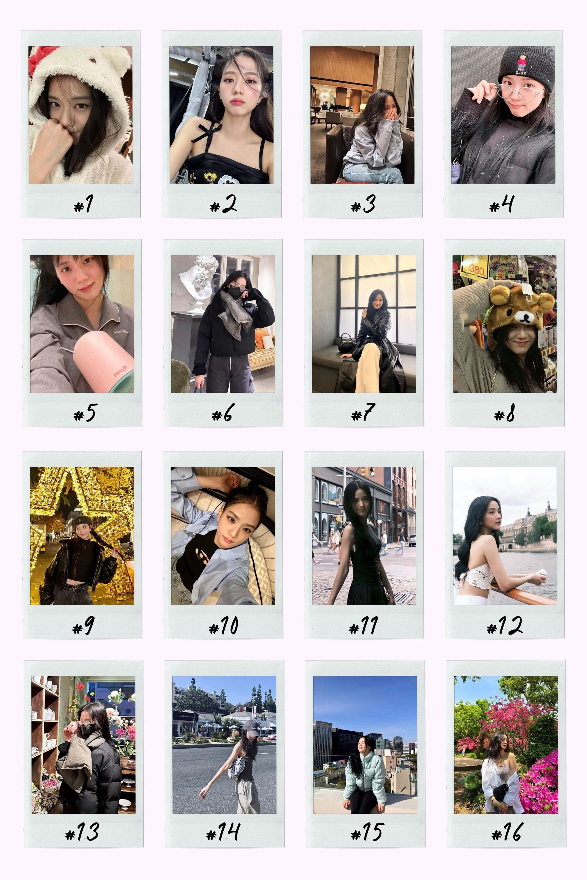Blackpink Girlfriend Material Instant Photos