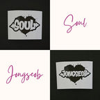P1Harmony Graffiti Heart Vinyl Decals