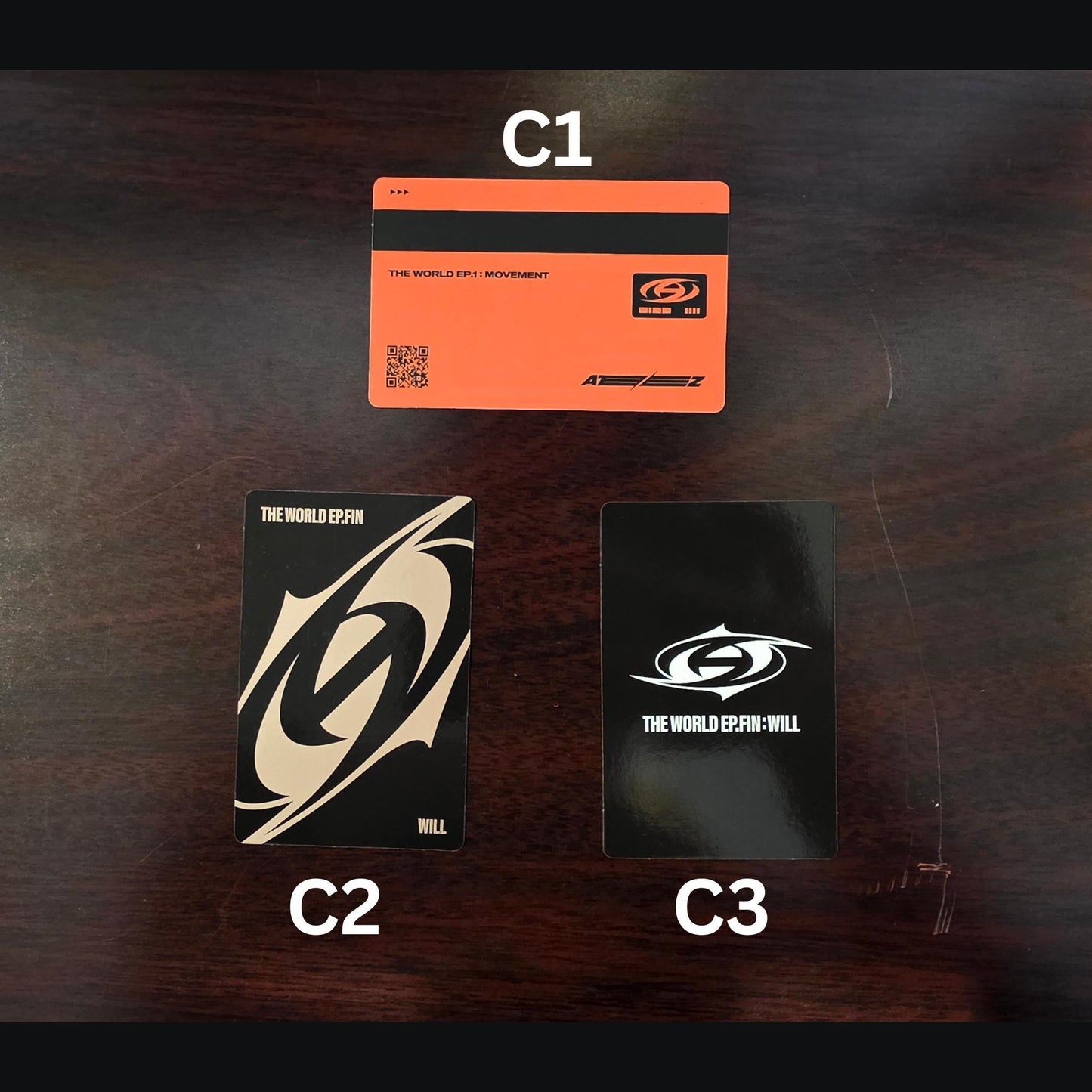 Assorted Official Kpop Photocards (Ateez, BTS, Wonho, Stray Kids, TXT, etc.)