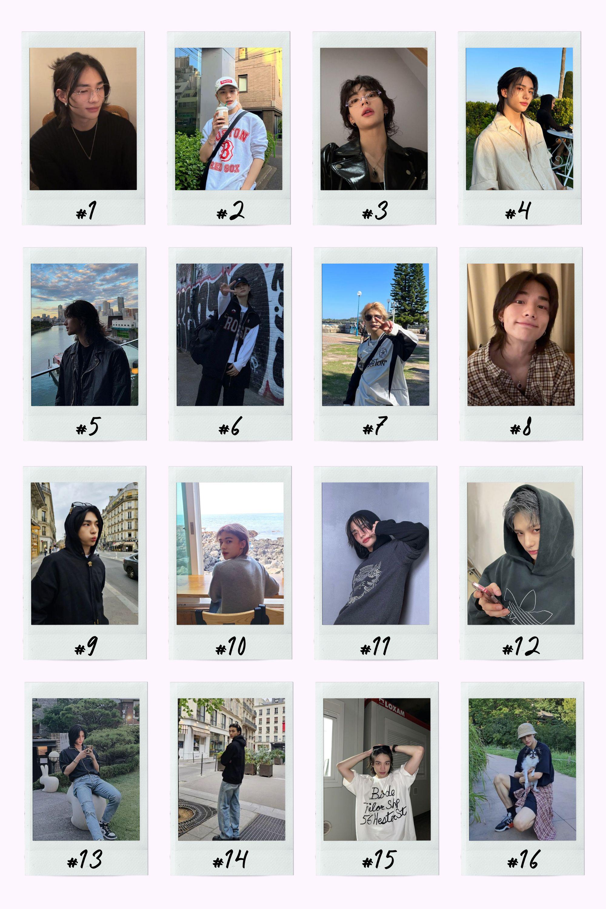 SKZ Boyfriend Material Instant Photos