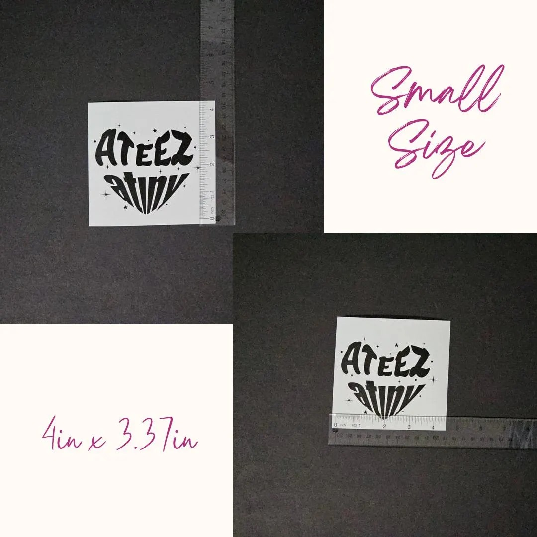 ATEEZ/ATINY Heart Vinyl Decal (19 Colors to Choose From!)