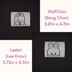 SKZOO Stray Kids Character Peeker Vinyl Decals