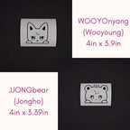 ATEEZ Aniteez Character Peeker Vinyl Decals