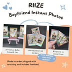 RIIZE Boyfriend Material Instant Photos