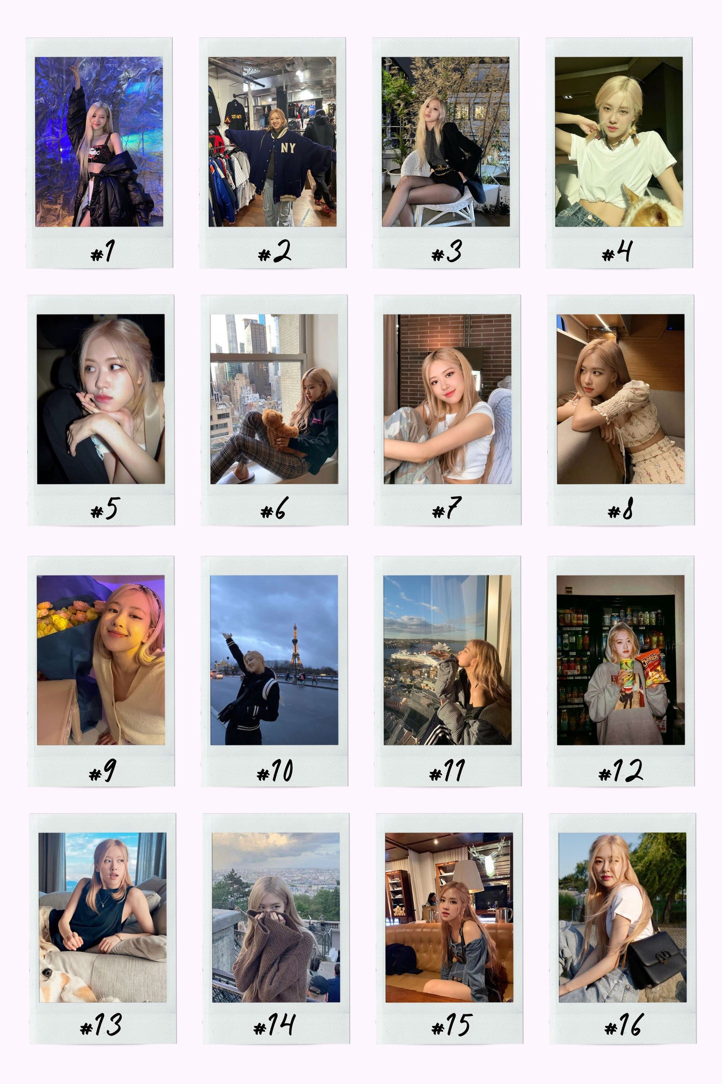 Blackpink Girlfriend Polaroids