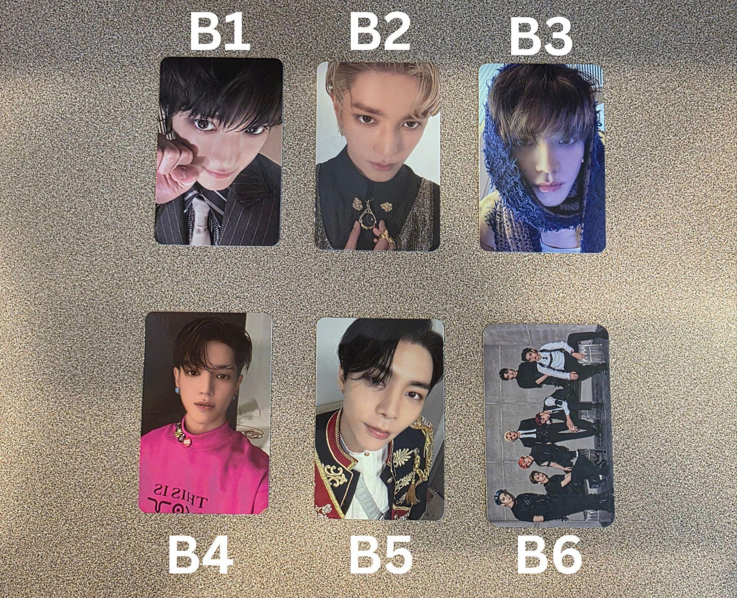 Assorted Official NCT/SuperM Photocards (Walk, Shalala, Ay-Yo, TAP, etc.)