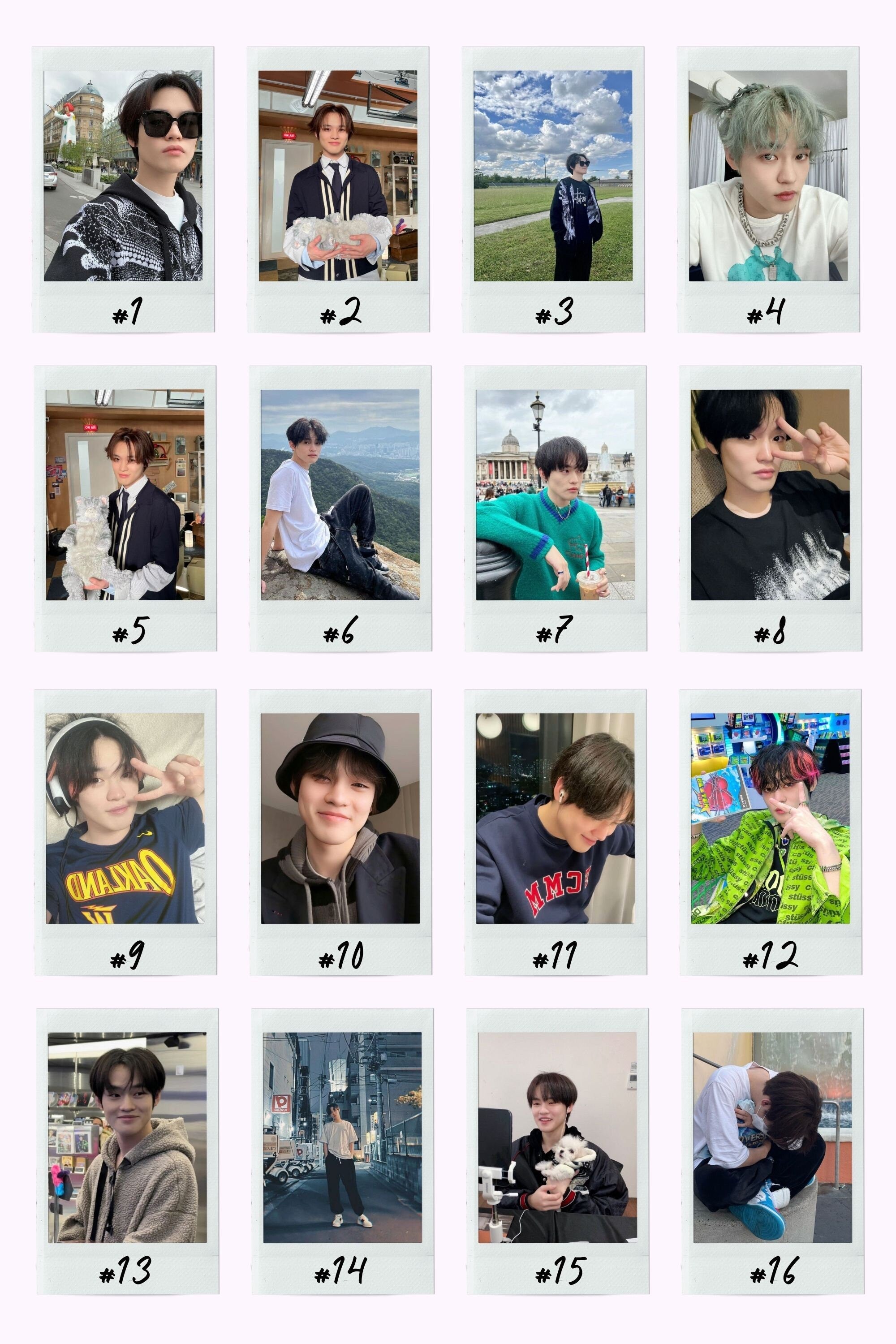 NCT Dream Boyfriend Material Instant Photos