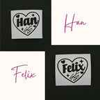 SKZ Heart Vinyl Decals
