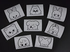 SKZOO Stray Kids Character Peeker Vinyl Decals