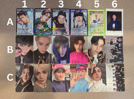 Assorted Official NCT/SuperM Photocards (Walk, Shalala, Ay-Yo, TAP, etc.)