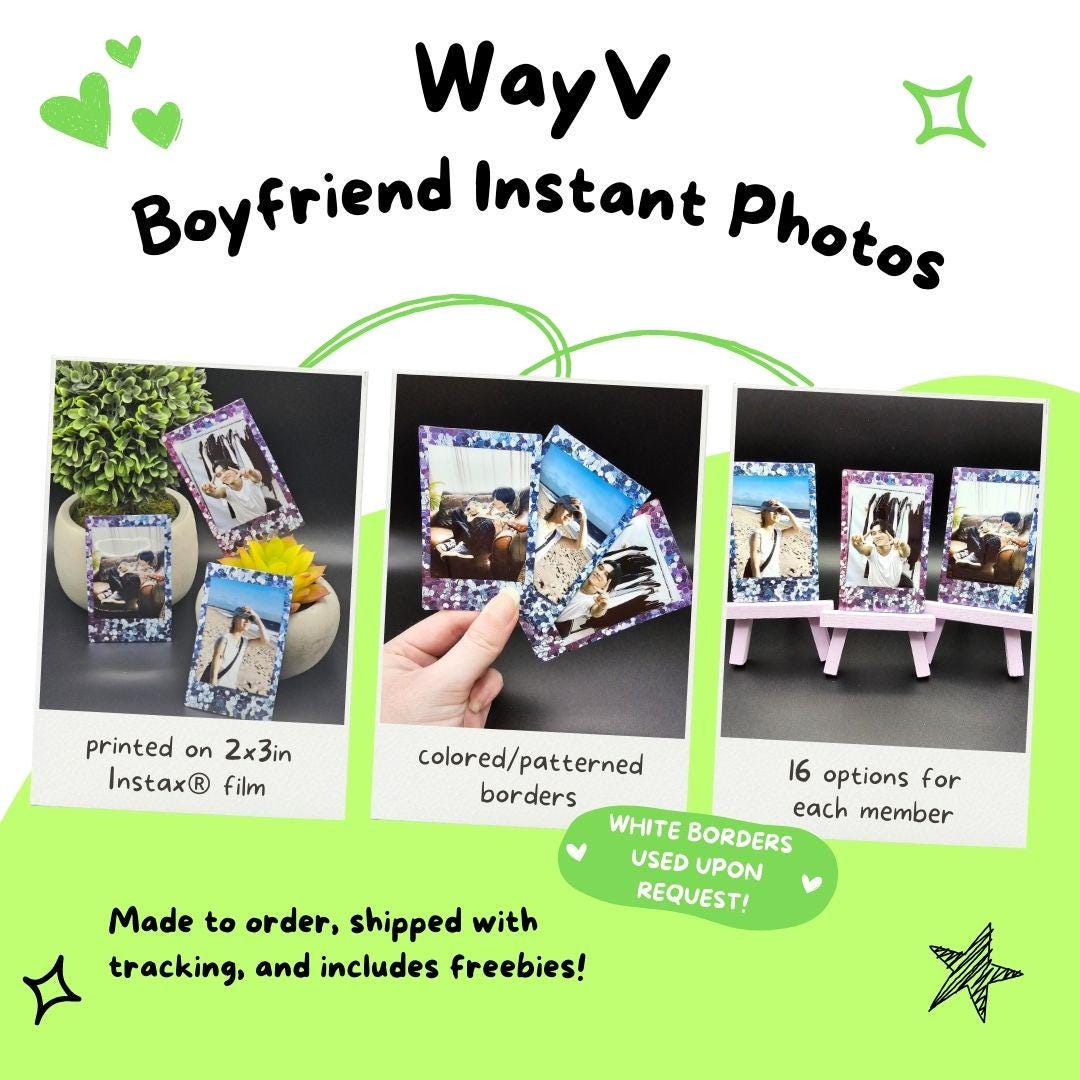 WayV Boyfriend Material Instant Photos