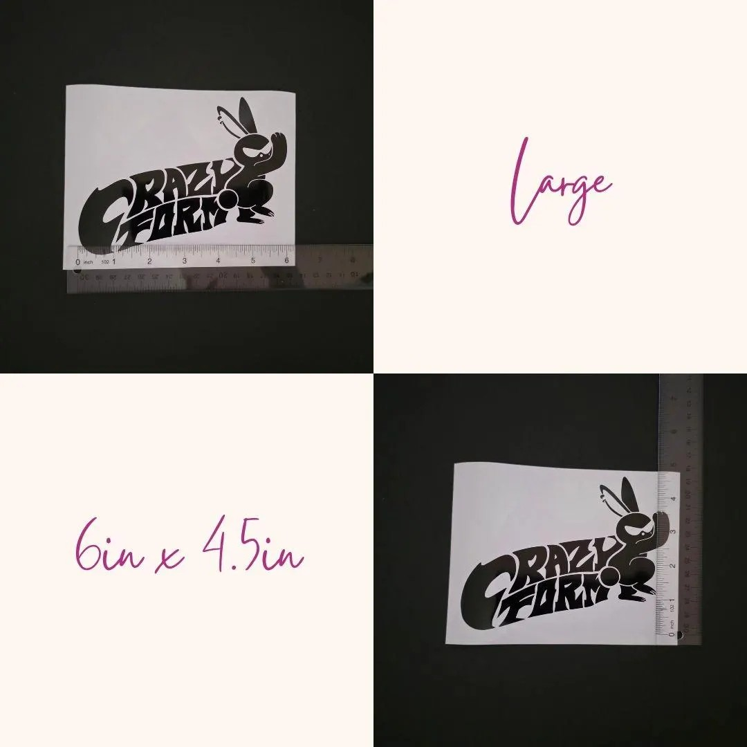 ATEEZ Crazy Form Vinyl Decals (19 Colors to Choose From!)