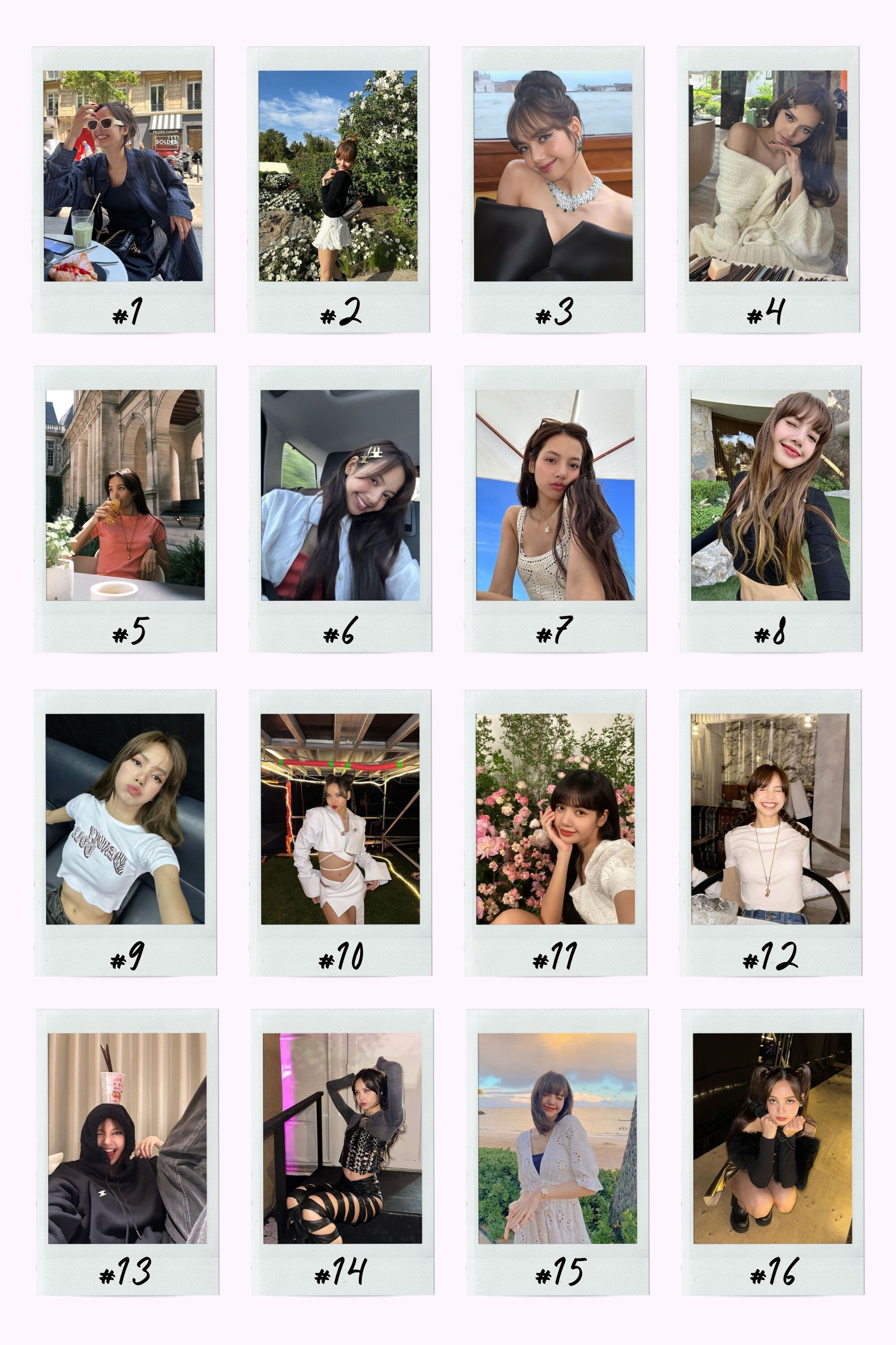 Blackpink Girlfriend Material Instant Photos