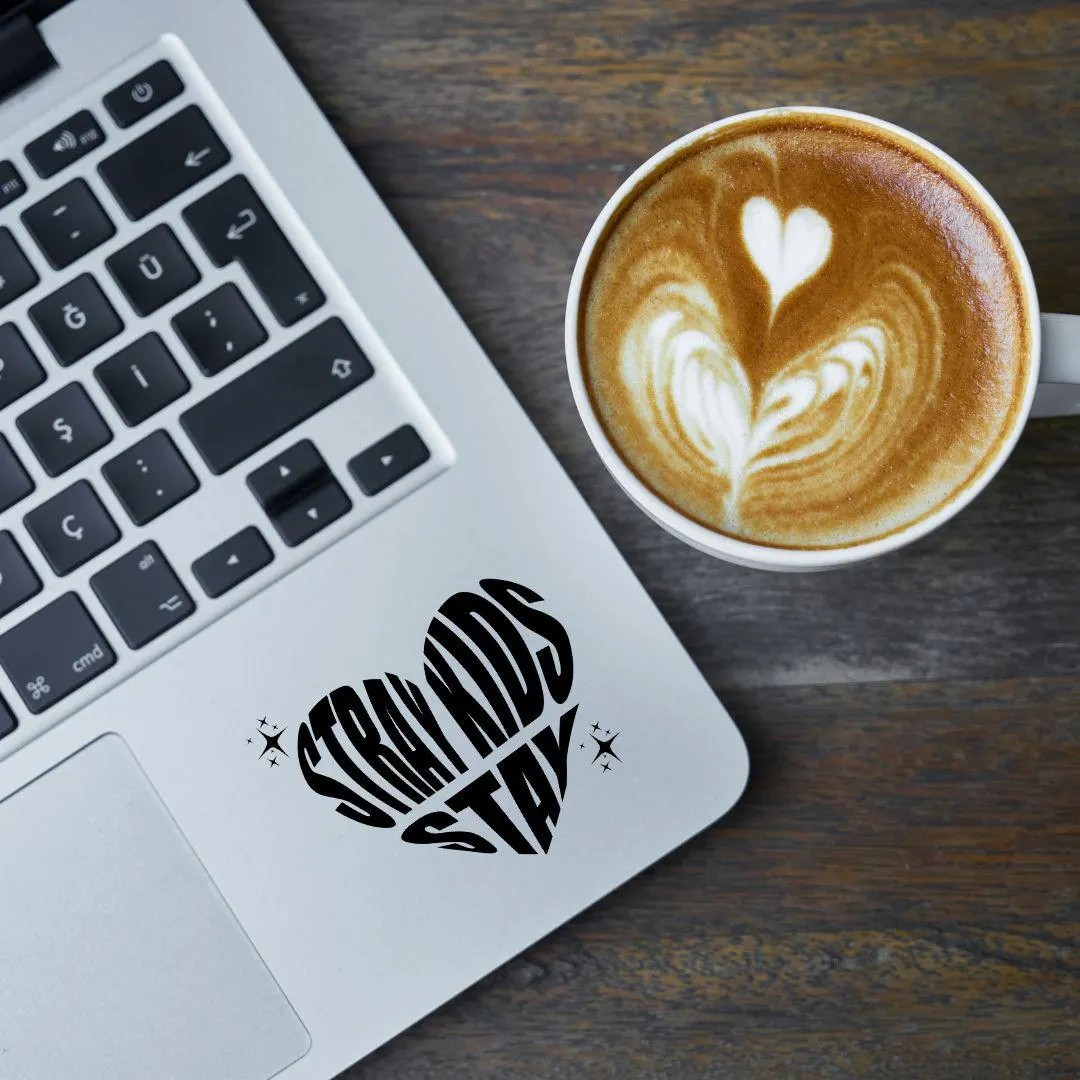 Stray/Stay Heart Vinyl Decal (19 Colors to Choose From!)