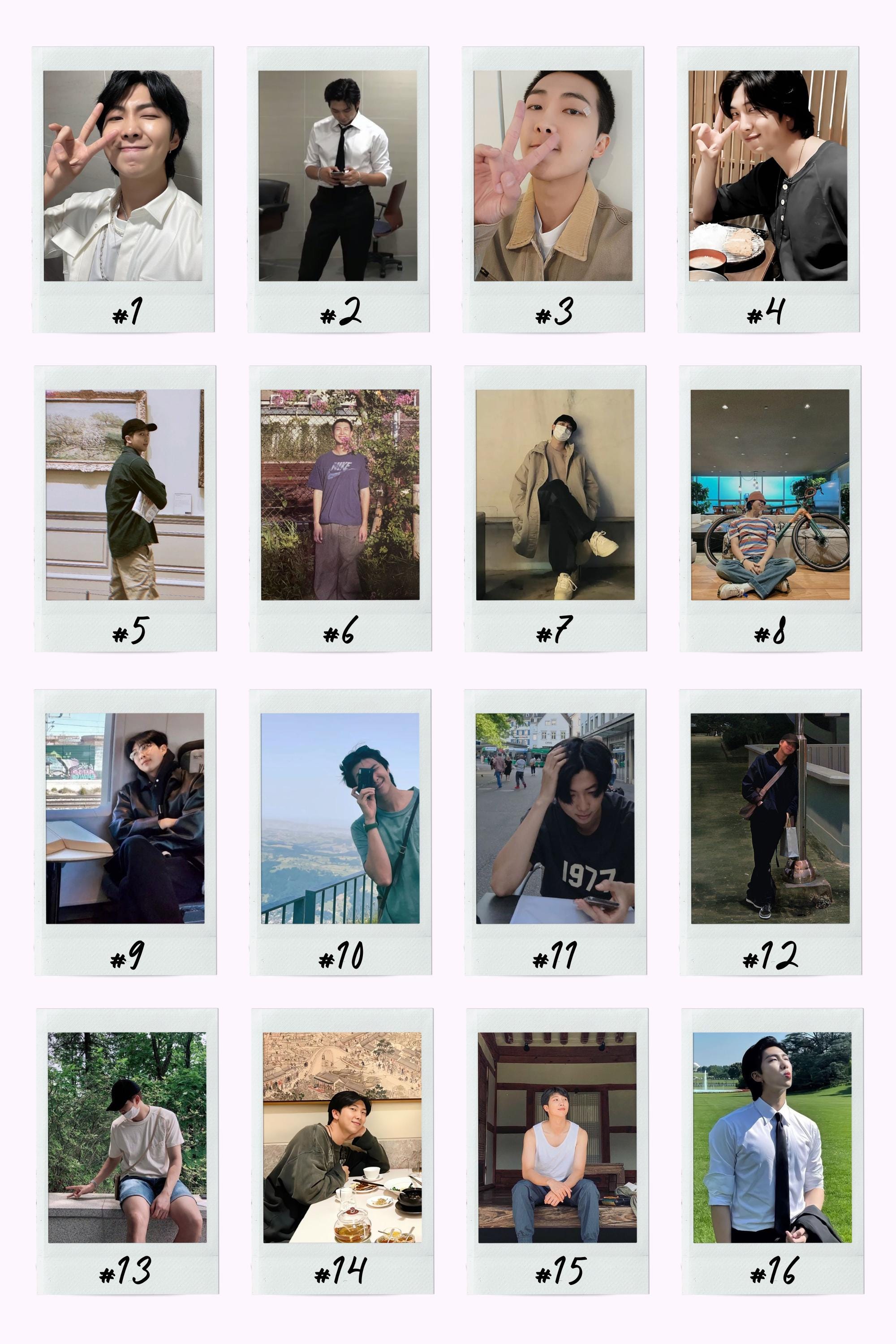BTS Boyfriend Material Instant Photos
