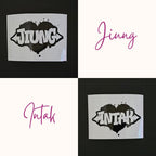 P1Harmony Graffiti Heart Vinyl Decals