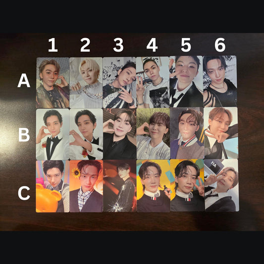 Assorted Seventeen Official Photocards (Happy Burstday, 17 Is Right Here, FML, Membership, etc.)