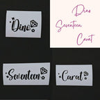 SVT Member Names Vinyl Decals (19 Colors to Choose From!)