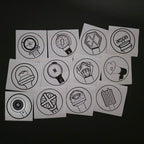 Kpop Group Lightstick Circle Decals (12 Designs to Choose From!)