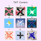 TXT Album Cover Keychains